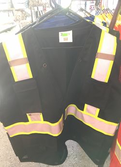 Black safety Vest