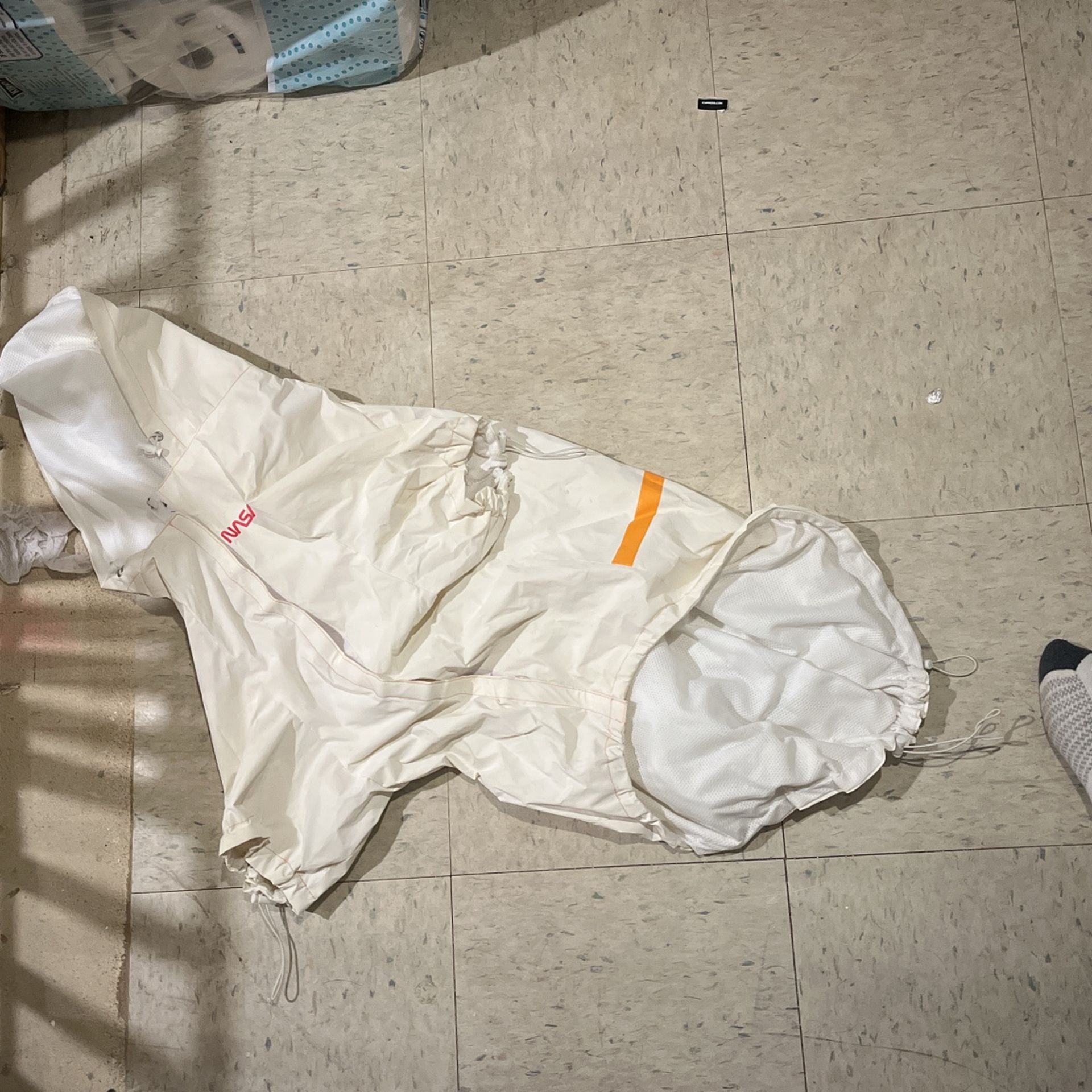Large NASA Rain Jacket For Dog 