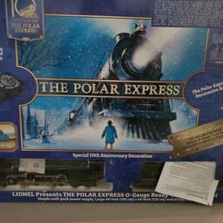 The polar express train set
