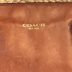 Coach (19890) Leather Legacy Candace Medium Carryall in Mahogany