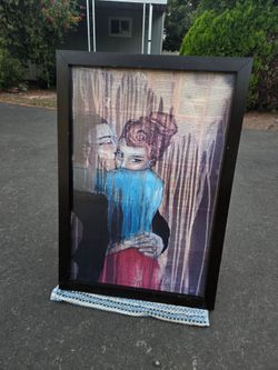 Z Gallerie Art Work Punch Drunk Love by KC Haxton