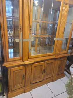 Wooden China Cabinet