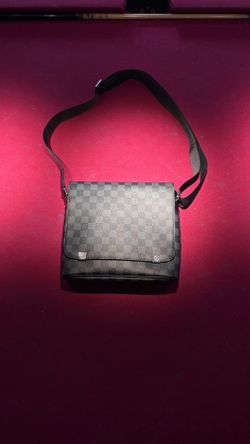 Louis Vuitton District PM Damier Graphite Messenger Bag