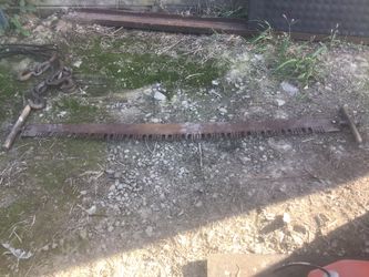 Antique Two Man Cross Cut Saw