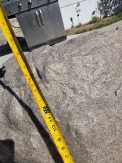 Large Natural Granite Boulder