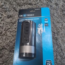 Comercial Electric 4 USB and 1 AC outlet 9.6 Amp