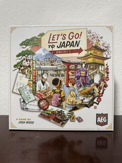 Let’s Go To Japan Board Game. 
