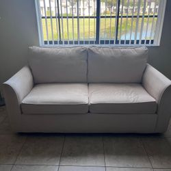 Sofa/Bed – Excellent Condition + Cover & 2 Cushions
