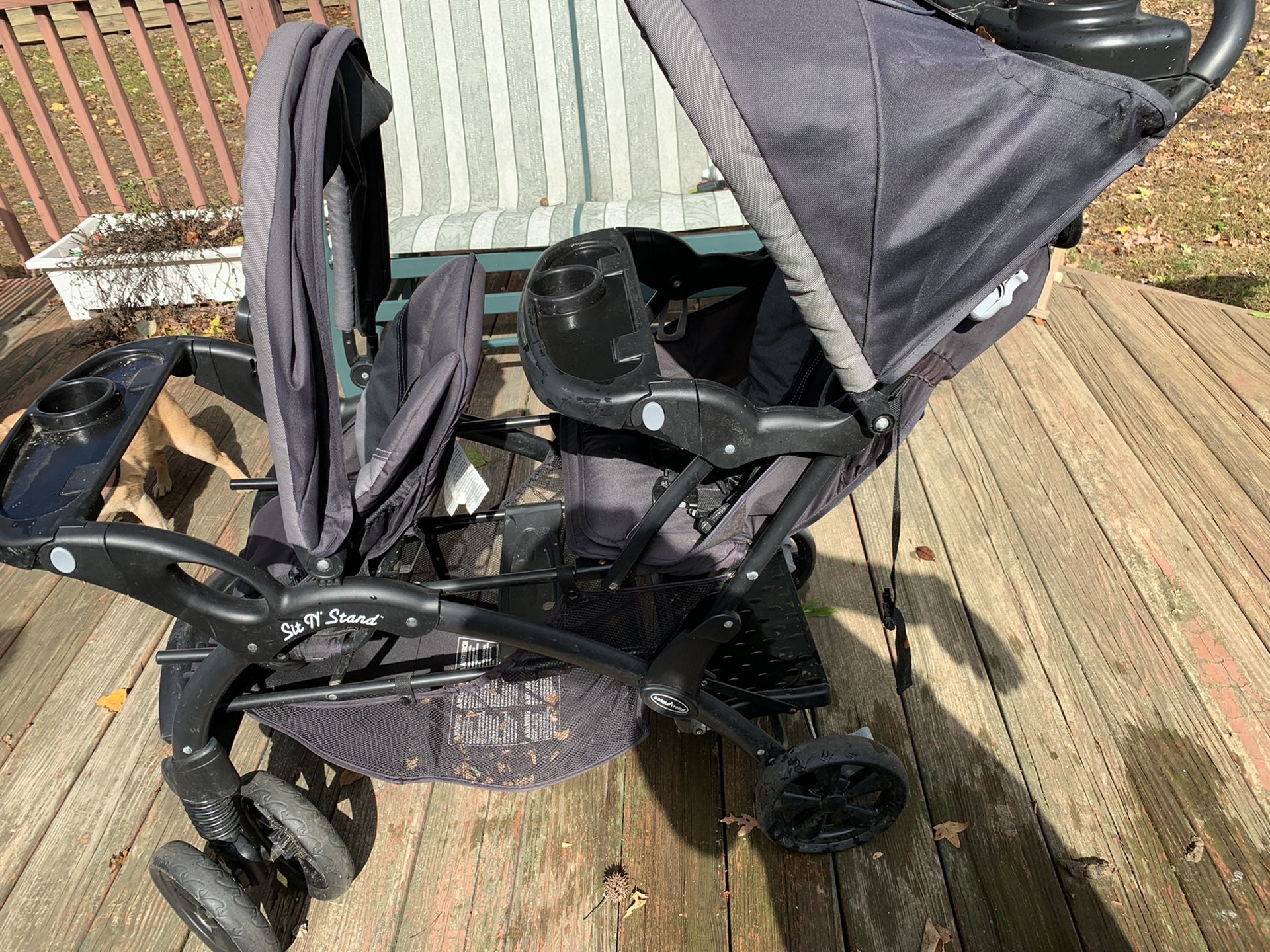Baby trend sit and stand double stroller