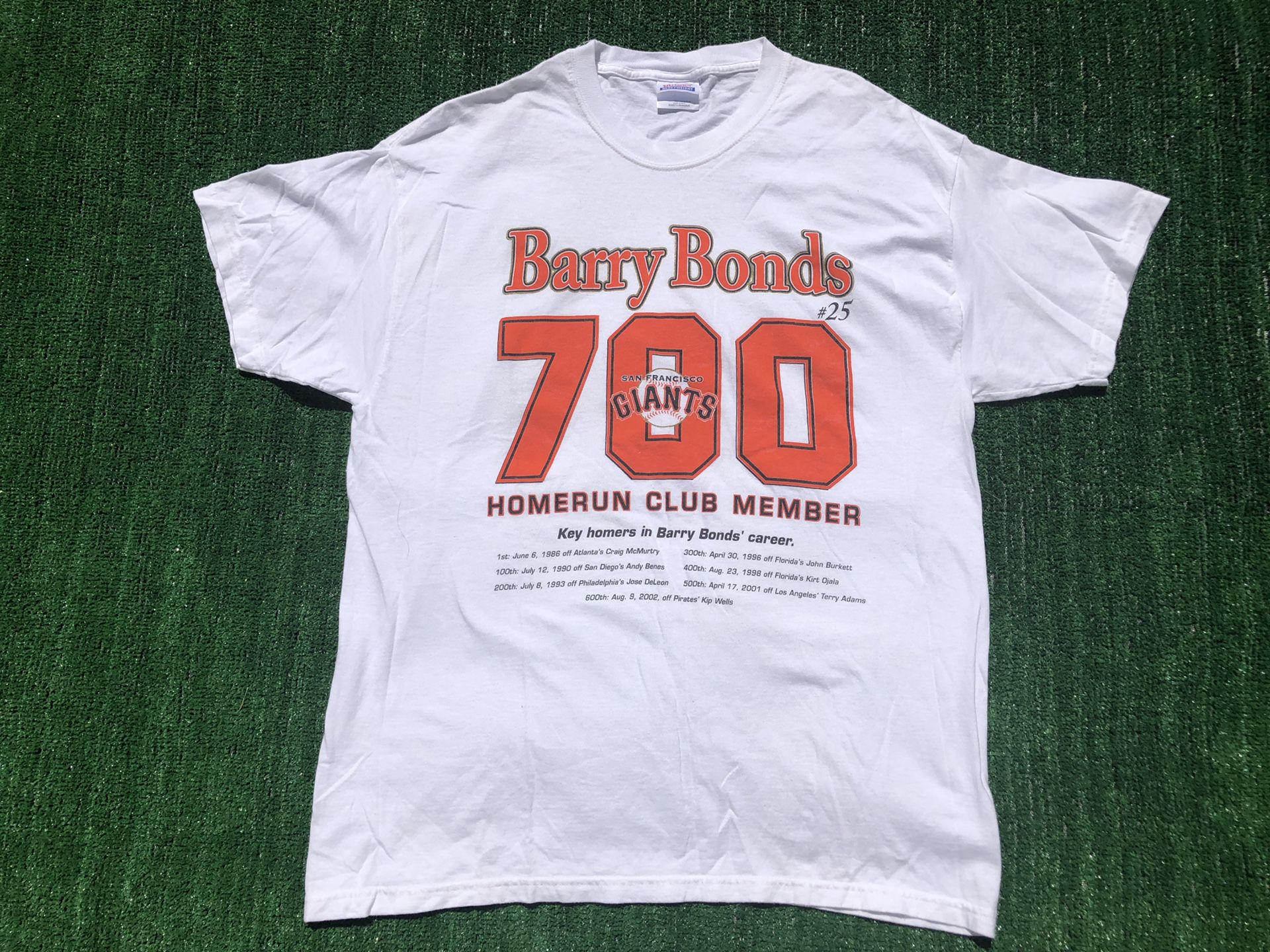 barry bonds jersey shirt