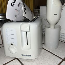 Toaster And Hand Mixer