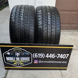 2 USED TIRES 245/40/18 KENDA VEZDA UHP A/S $150 Cash Price MOUNTED & BALANCE 