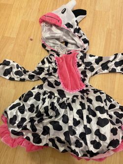 Toddler girl cow costume size 2T
