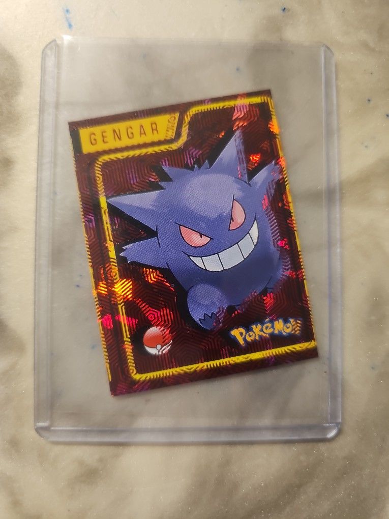 Vintage 1995 Holo Gengar Pokemon Pack Hit