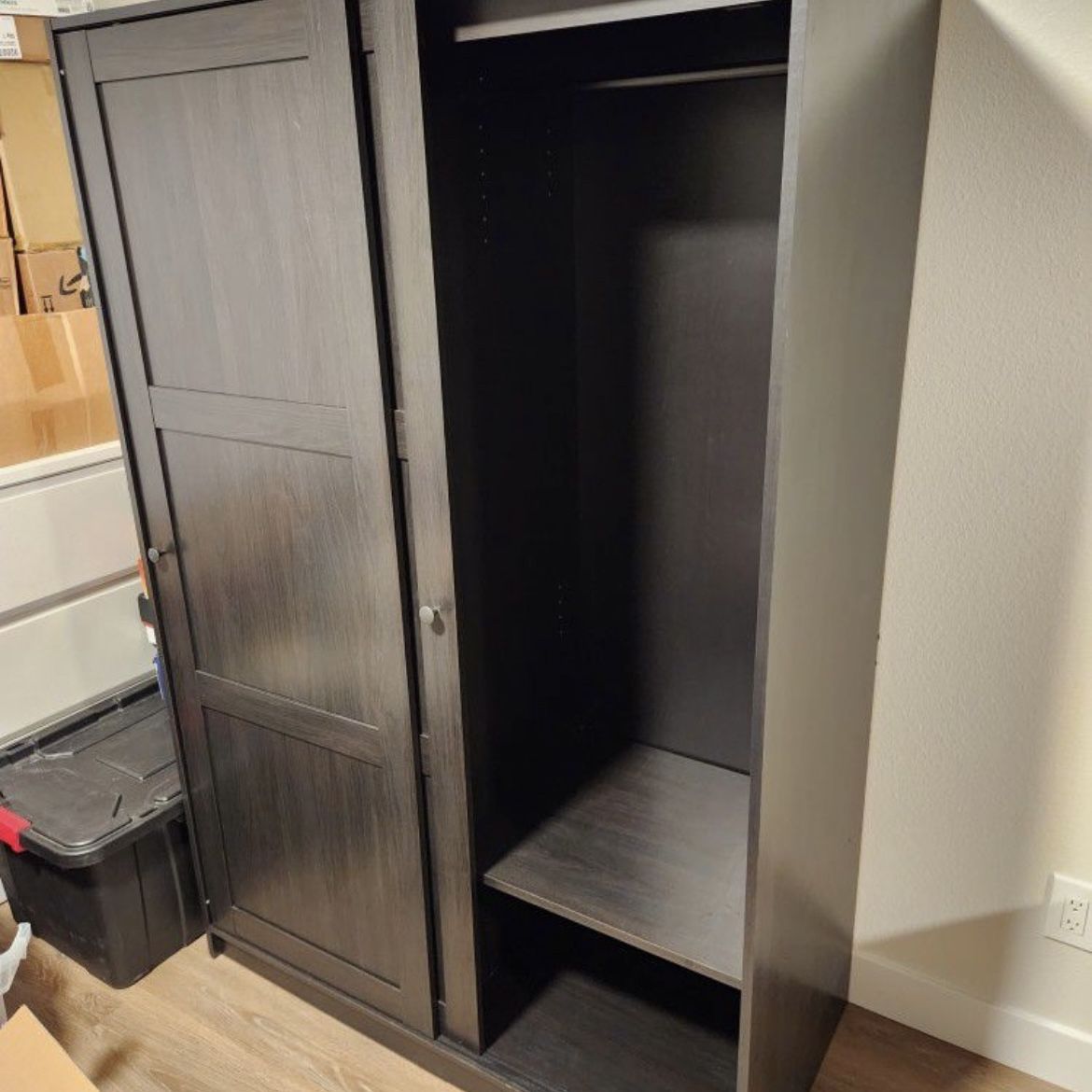 Ikea Rakkestad Wardrobe With Sliding Doors for Sale in Long Beach