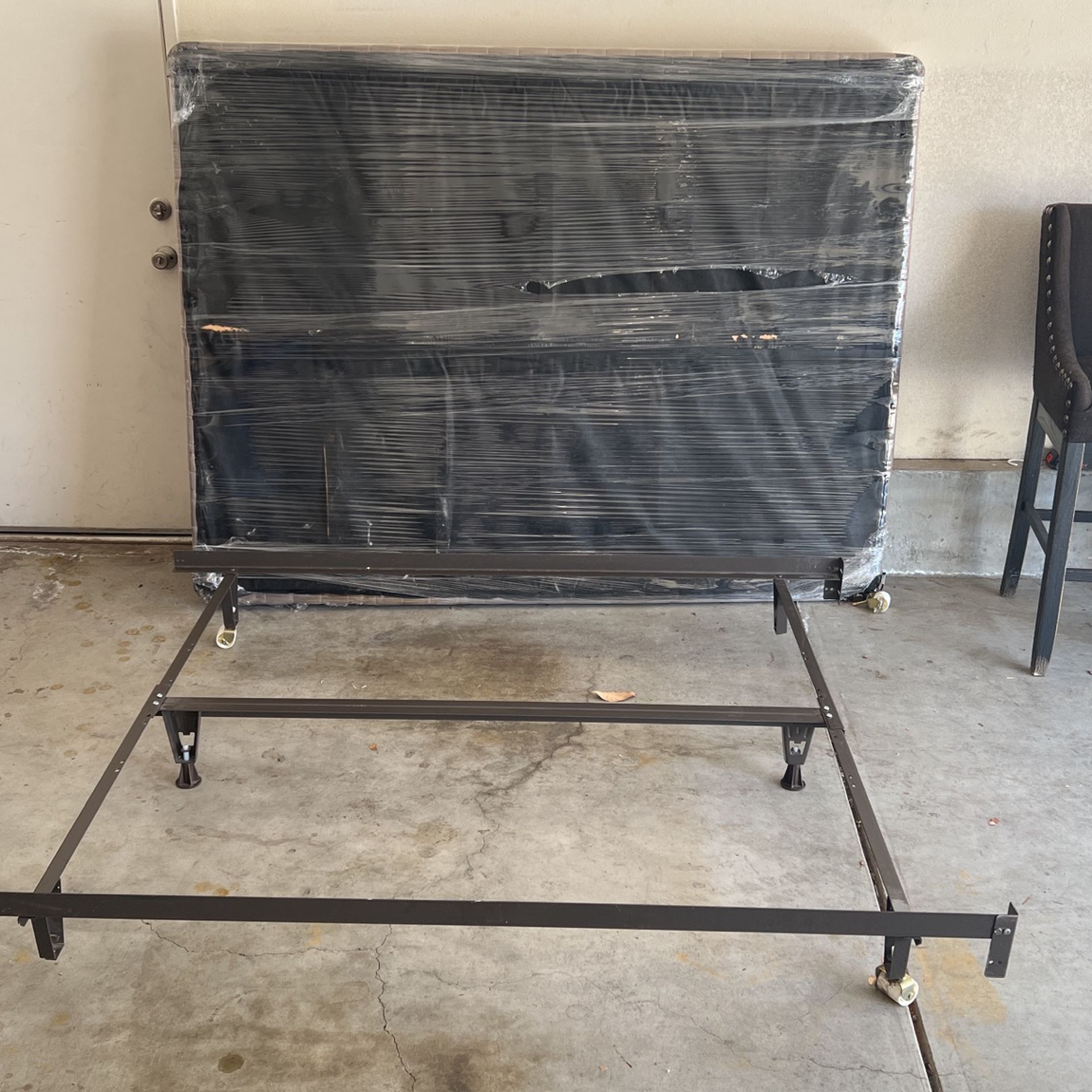 Queen Sized Bed Frame and Box Spring