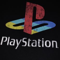 PlayStation 1 2 3 4 5 Classic Logo Video Game Tee Shirt