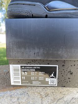 Jordan 4 Black Cat Box for Sale in Oakland, CA - OfferUp