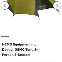 Brand New NEMO Dagger OSMO 2p Tent