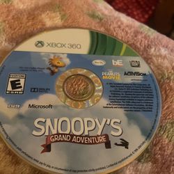 Xbox360 Snoopy Adventure 