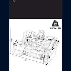 Recliner Leather Sofa