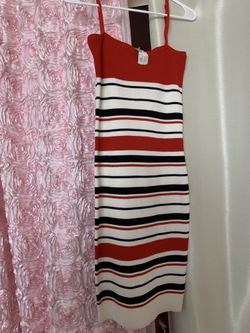 Midi stripped dress