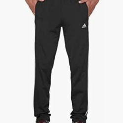 Adidas Men's Tricot Zip Pants Size Medium And Large Available 