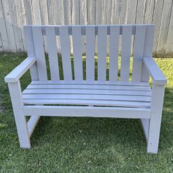 Wooden Bench Chair 