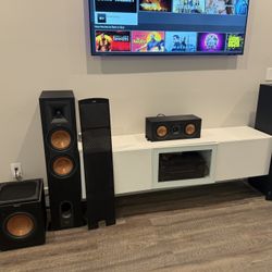 Complete home theater systems -Klipsch - Onkyo -Chromecast And Other Muisic Streaming 