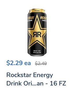 Rockstar Energy Drink Original Can - 16 FZ