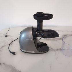 Masticating Juicer Machines, AMZCHEF Slow Cold Press Juicer with Reverse Function 