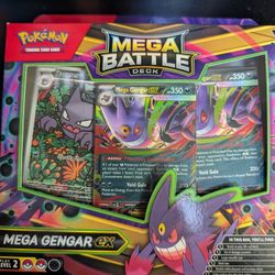 Mega Battle Mega Gengar Ex Deck Box 