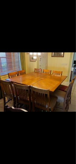 Dınner table 10 hıgh chaır