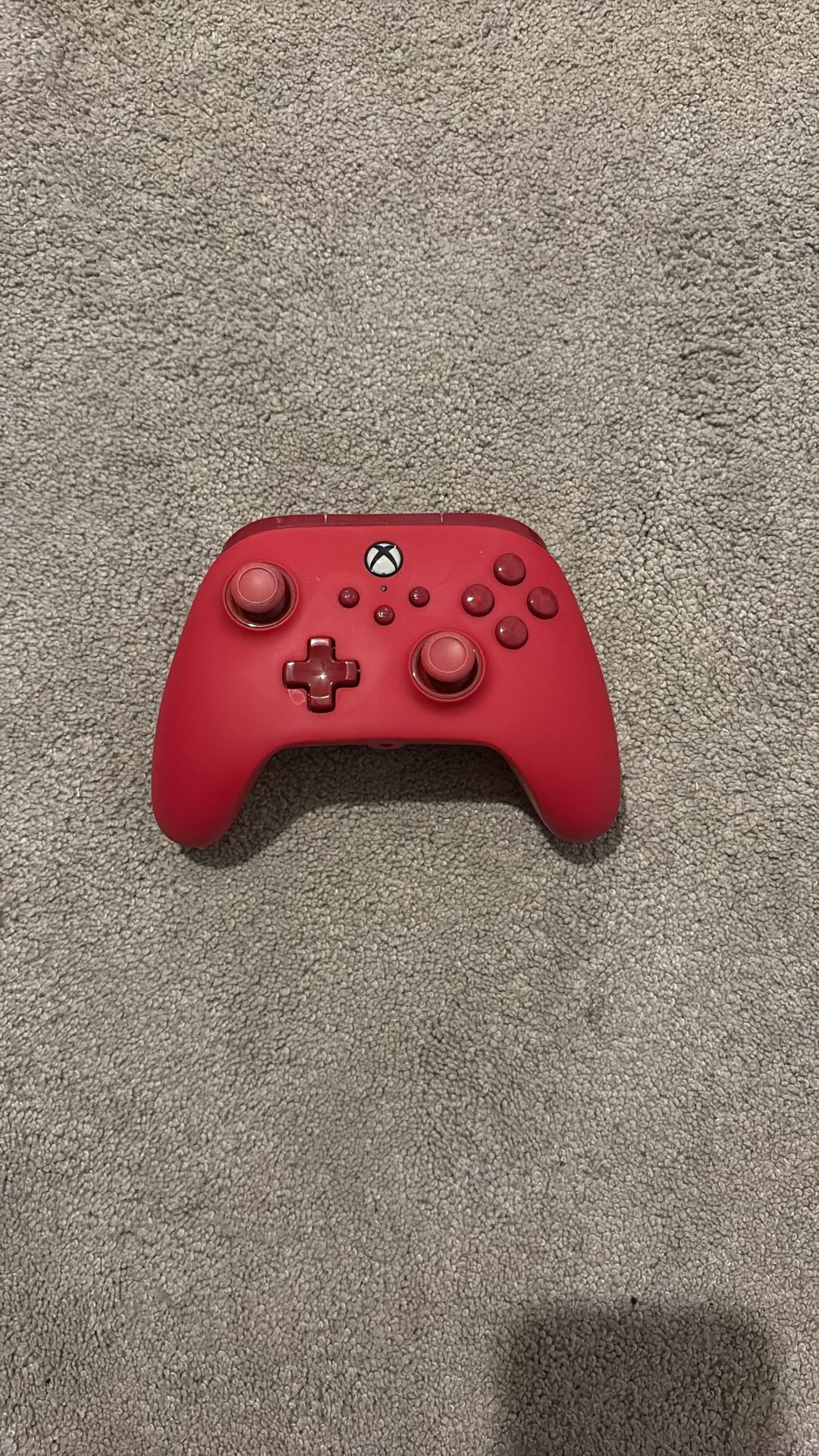 PowerA Wired Controller for Xbox Series X|S - Red, gamepad, video game/gaming controller, works with Xbox One,