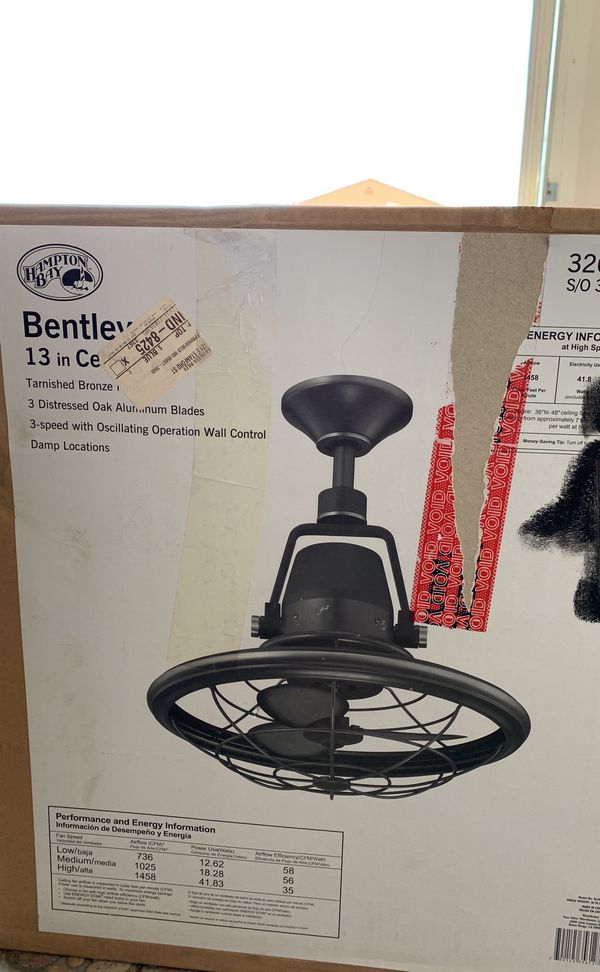 Hampton Bay Bentley 13 Ceiling Fan For Sale In Chandler Az Offerup