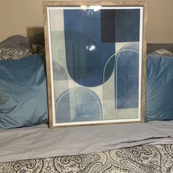 Kirkland Framed W Glass Picture