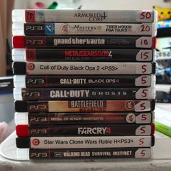 Playstation 3 / Ps3 Games !!(READ DESCRIPTION)!!