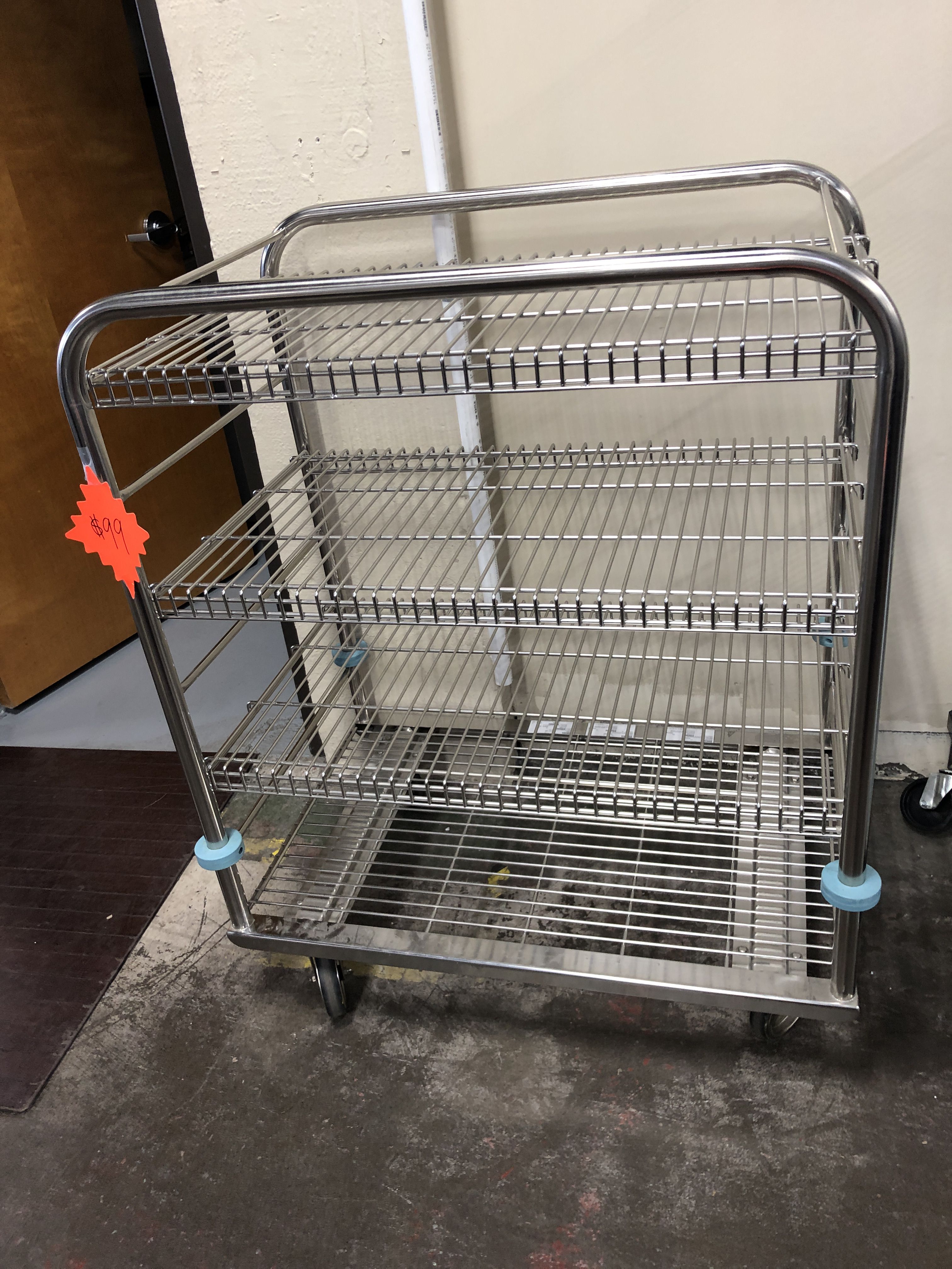 Metro Kitchen Carts on Wheels $99