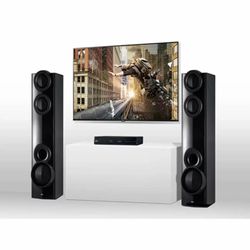 LG 1000W 3D Blu-ray Home Theater System W/ Tower Speakers 