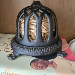 Antique Cast Iron String Holder