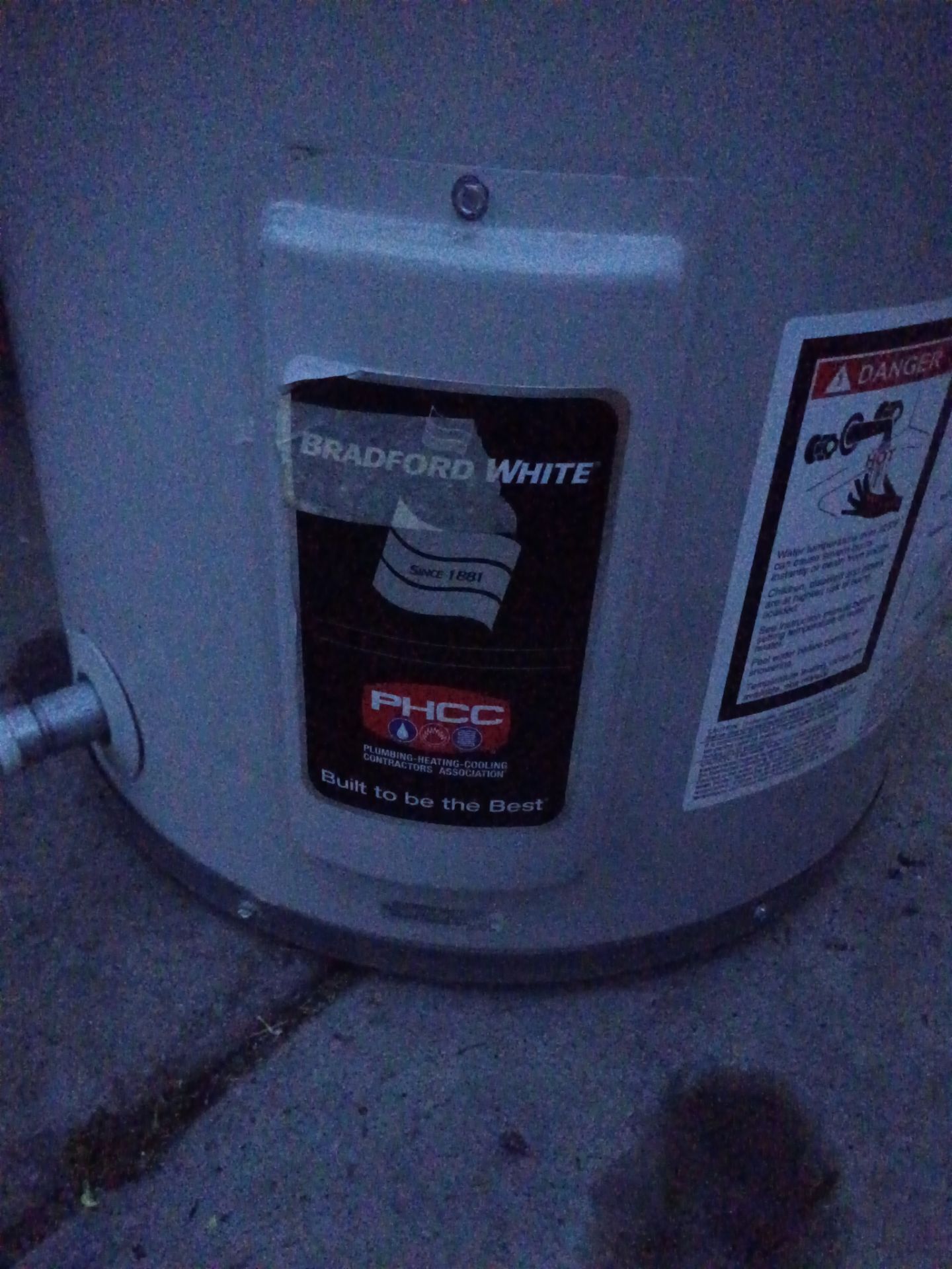 20 gal electric water heater