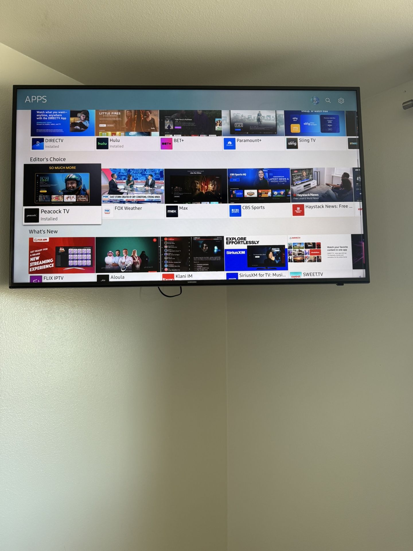 55in Smart TV