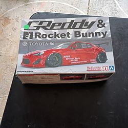 G Ready Rocket Bunny Toyota 86 Model Tools And Paint Included 
