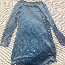 Blue Velour Juice Couture Nightgown 