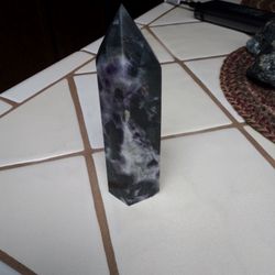 419 Grams Fluorite Tower