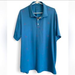 Nike Golf Polo - US Open Lobster Print - Men's XL