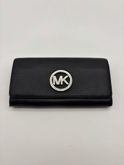 Genuine leather Michael kors black wallet