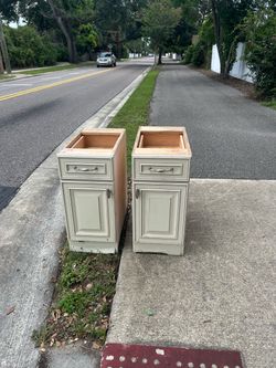 Free cream cabinets