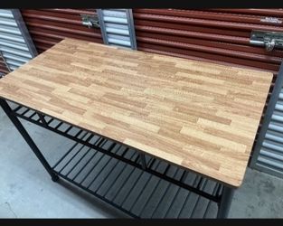 “Like New Table” accent trend sourcing ltd kitchen counter Table / island with vinyl top