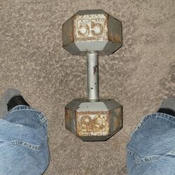 55lb Dumbell